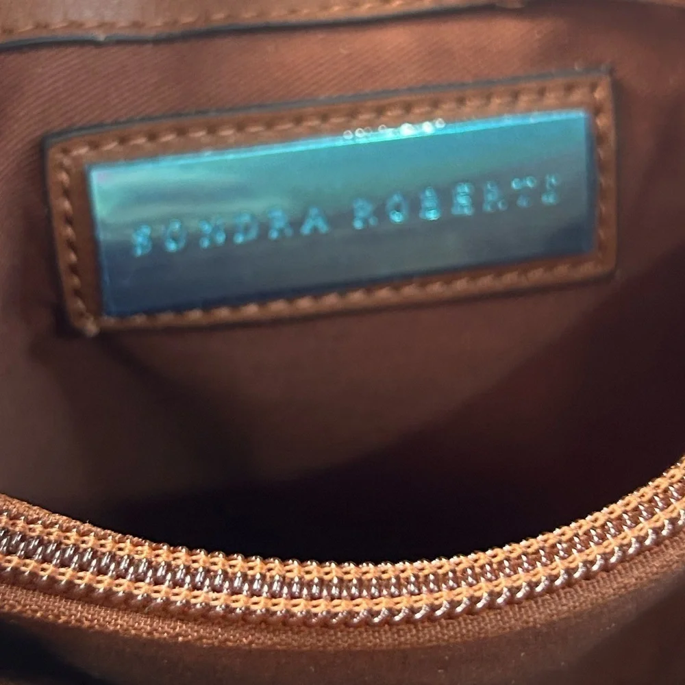Coastal Cowgirl Brown and Tan Fringe Shoulder Bag w/Turquoise &Rhinestone Bling.